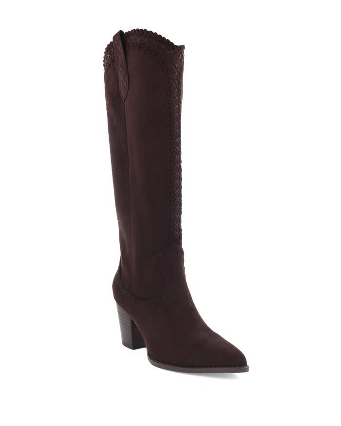 FINLEY - CHOCOLATE SUEDE-Boots-Billini-BILLINI USA