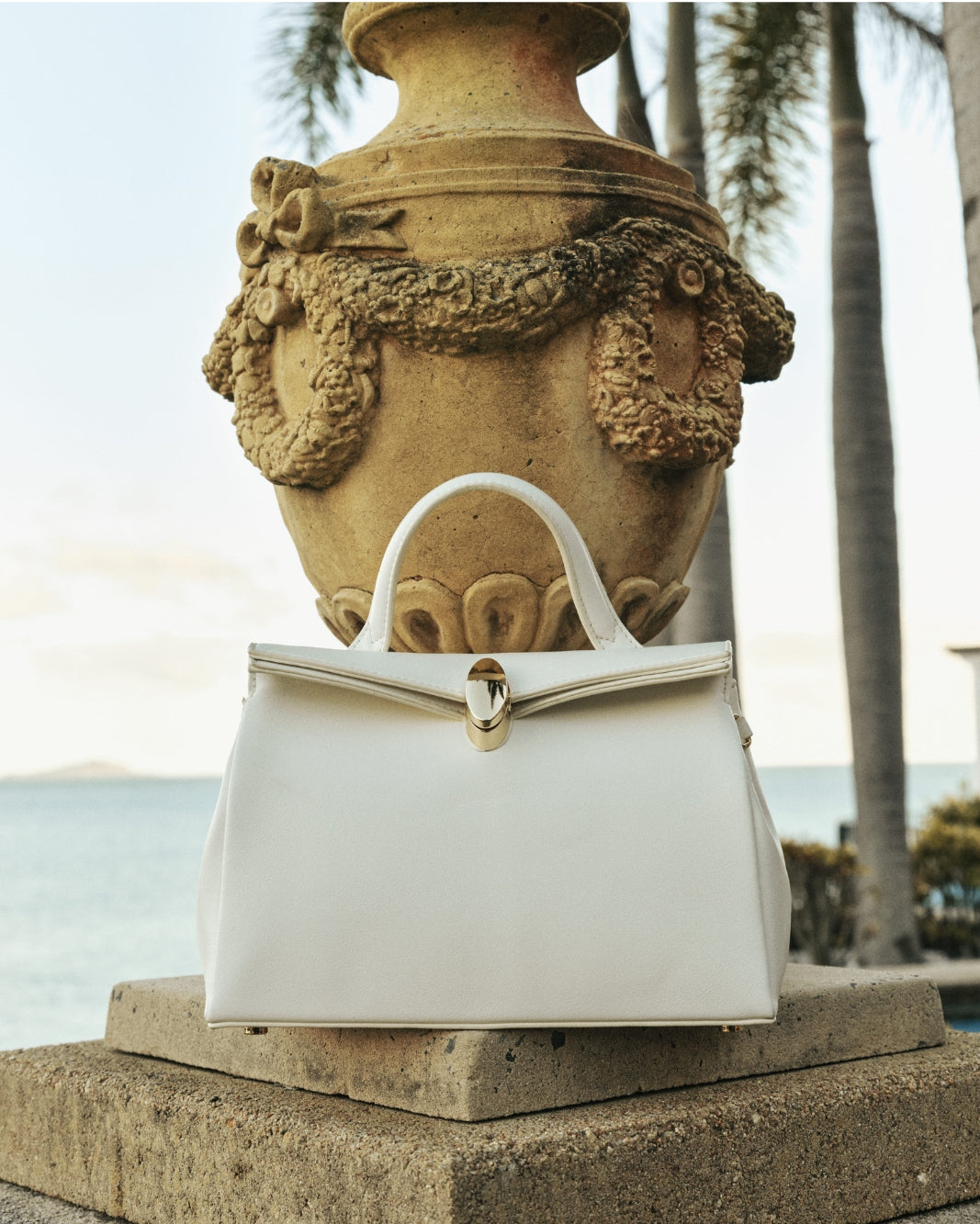 RIVERA HANDLE BAG - WHITE-Handbags-Billini-BILLINI USA