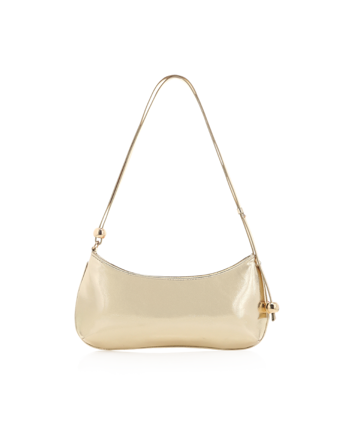 ROSABELLE SHOULDER BAG - GOLD METALLIC-Handbags-Billini-BILLINI USA