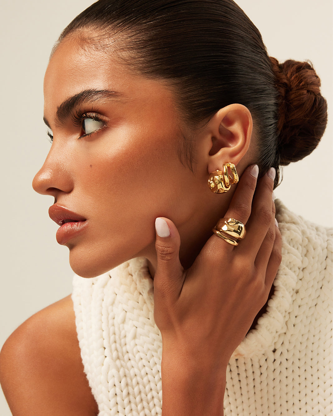 ROSIE EARRING 2 PACK - GOLD PLATED 18K-JEWELLERY-Billini-BILLINI USA