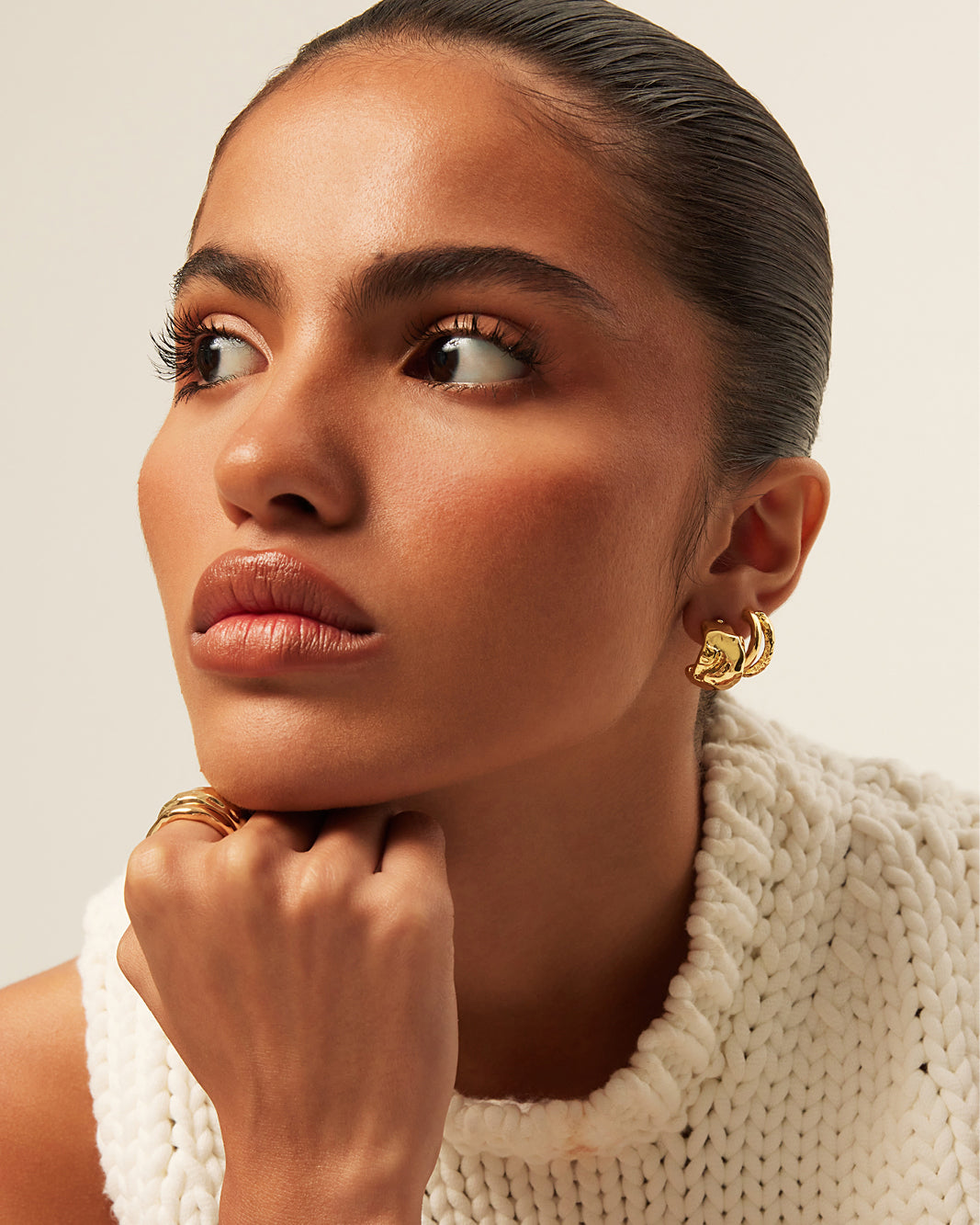 ROSIE EARRING 2 PACK - GOLD PLATED 18K-JEWELLERY-Billini-BILLINI USA