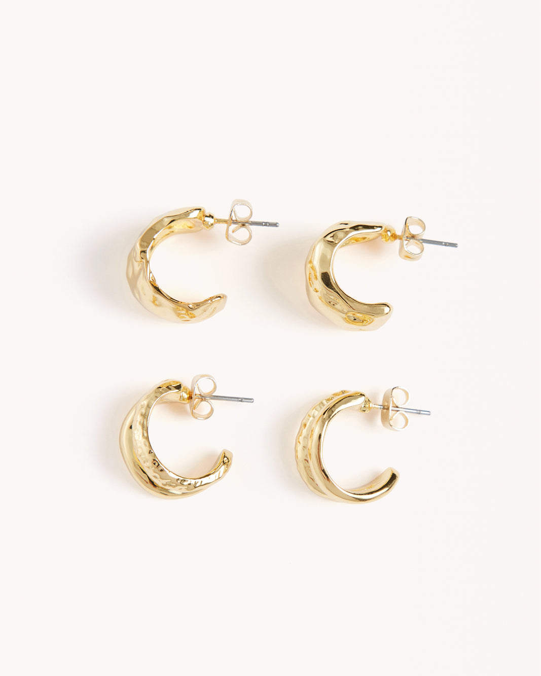 ROSIE EARRING 2 PACK - GOLD PLATED 18K-JEWELLERY-Billini-BILLINI USA