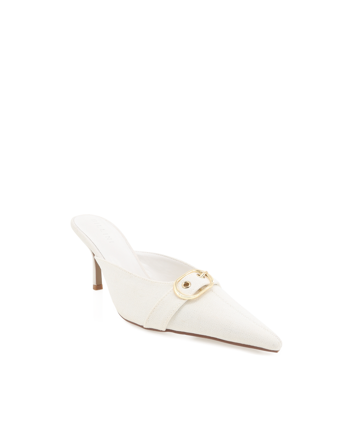 SANTANA - IVORY LINEN-PUMPS-Billini-BILLINI USA