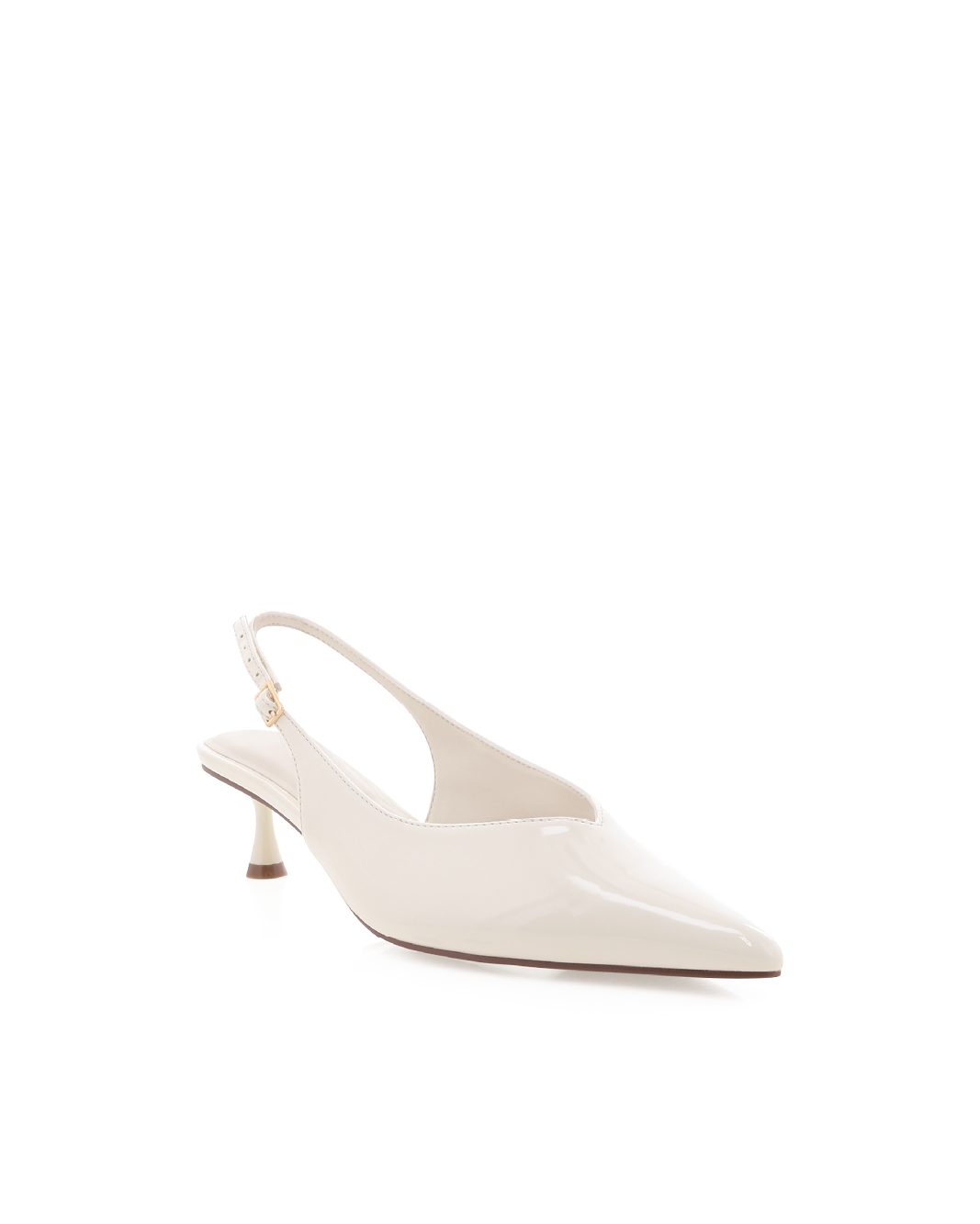 SELAH WIDE FIT - BONE PATENT-PUMPS-Billini-BILLINI USA