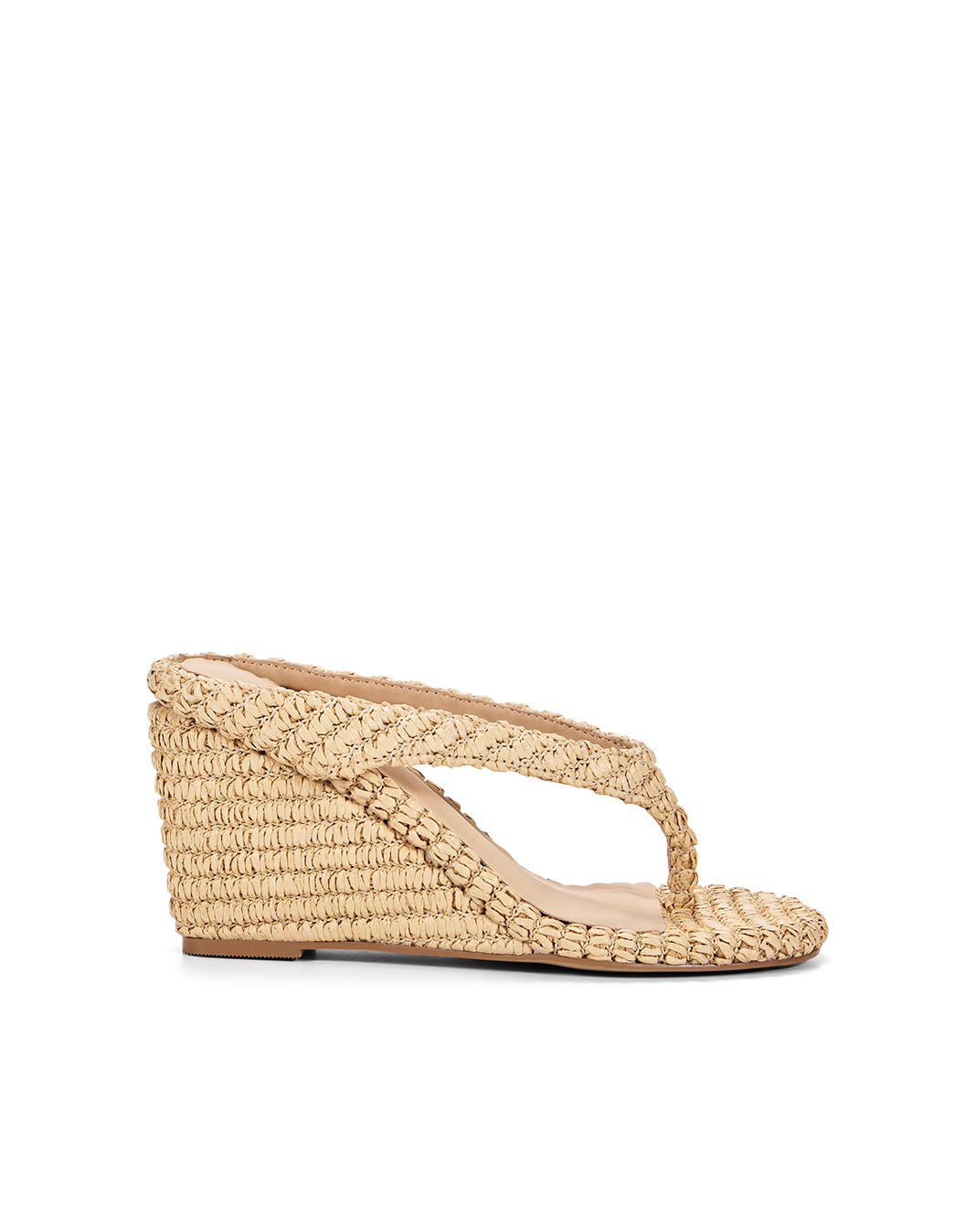 SOLANA - NATURAL RAFFIA-Wedges-Billini-BILLINI USA