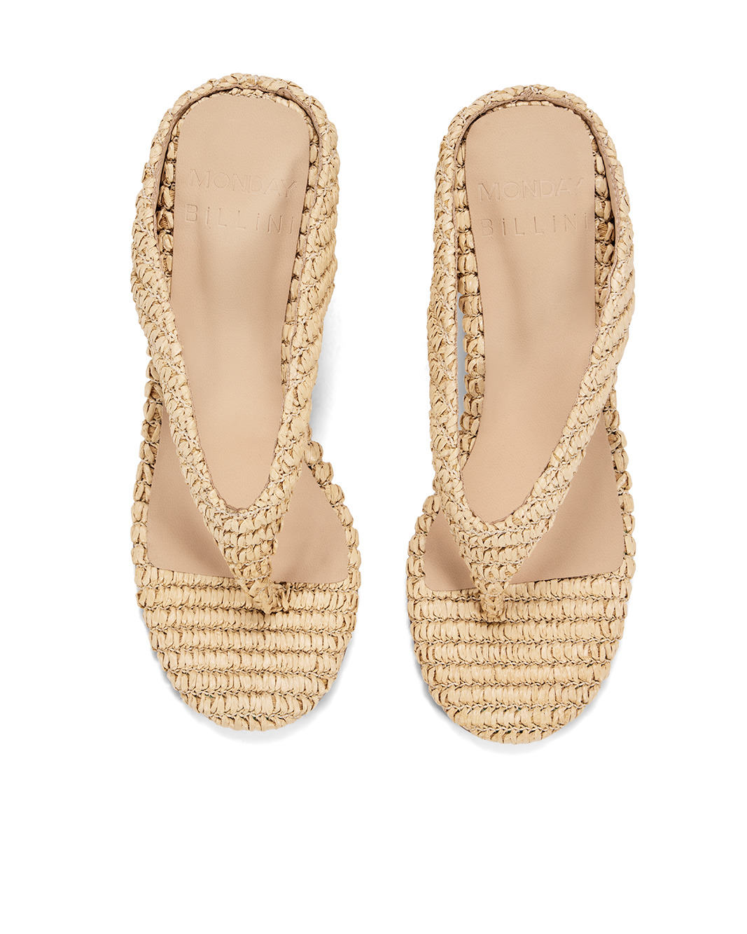 SOLANA - NATURAL RAFFIA-Wedges-Billini-BILLINI USA