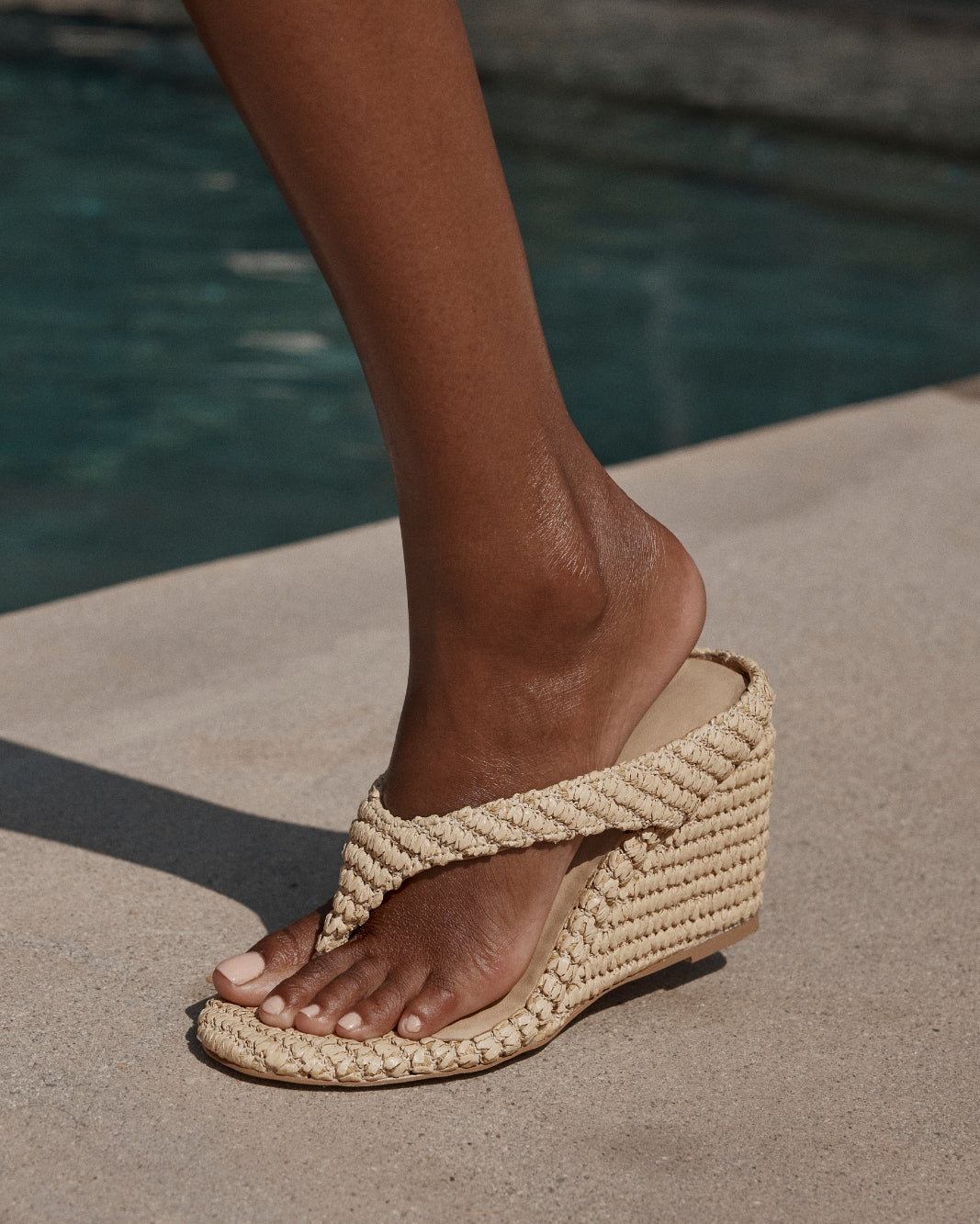 SOLANA - NATURAL RAFFIA-Wedges-Billini-BILLINI USA