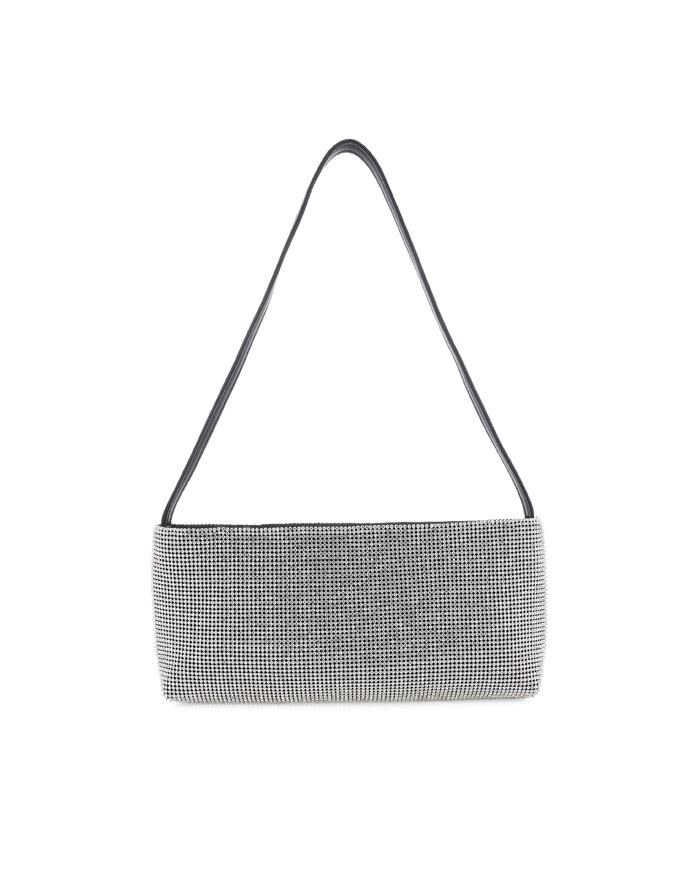 SOPHIA SHOULDER BAG - SILVER-DIAMANTE-Handbags-Billini-BILLINI USA