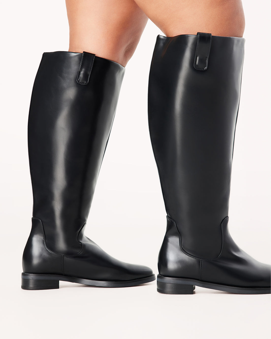 SYBIL EXTENDED CURVE - BLACK-Boots-Billini-BILLINI USA