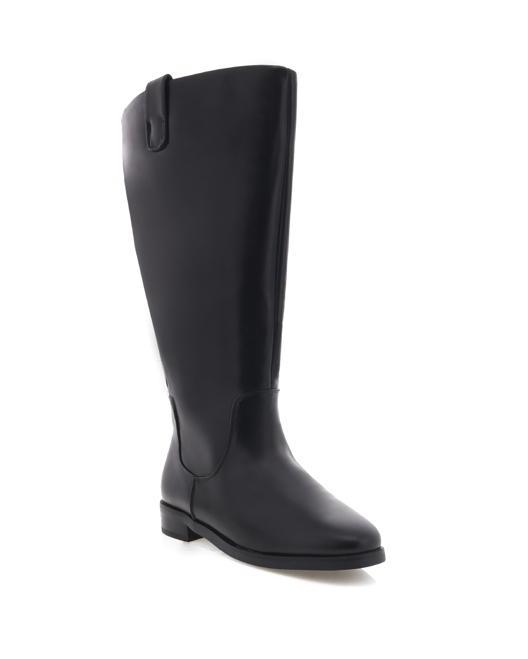 SYBIL EXTENDED CURVE - BLACK-Boots-Billini-BILLINI USA