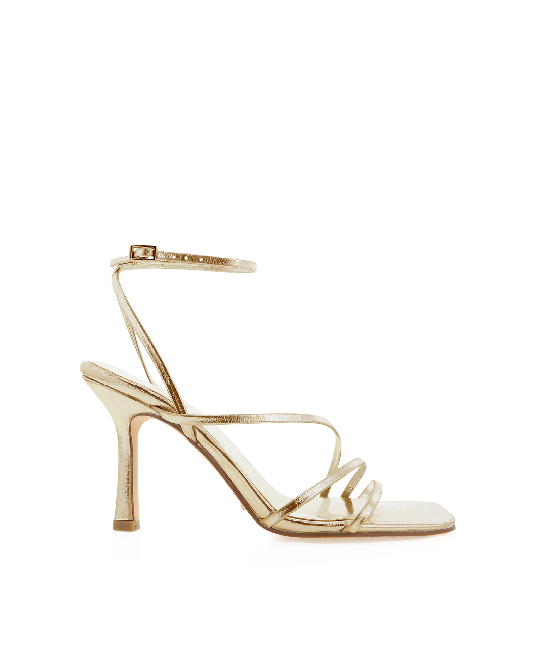 SYLVIA - GOLD METALLIC-Heels-Billini-BILLINI USA