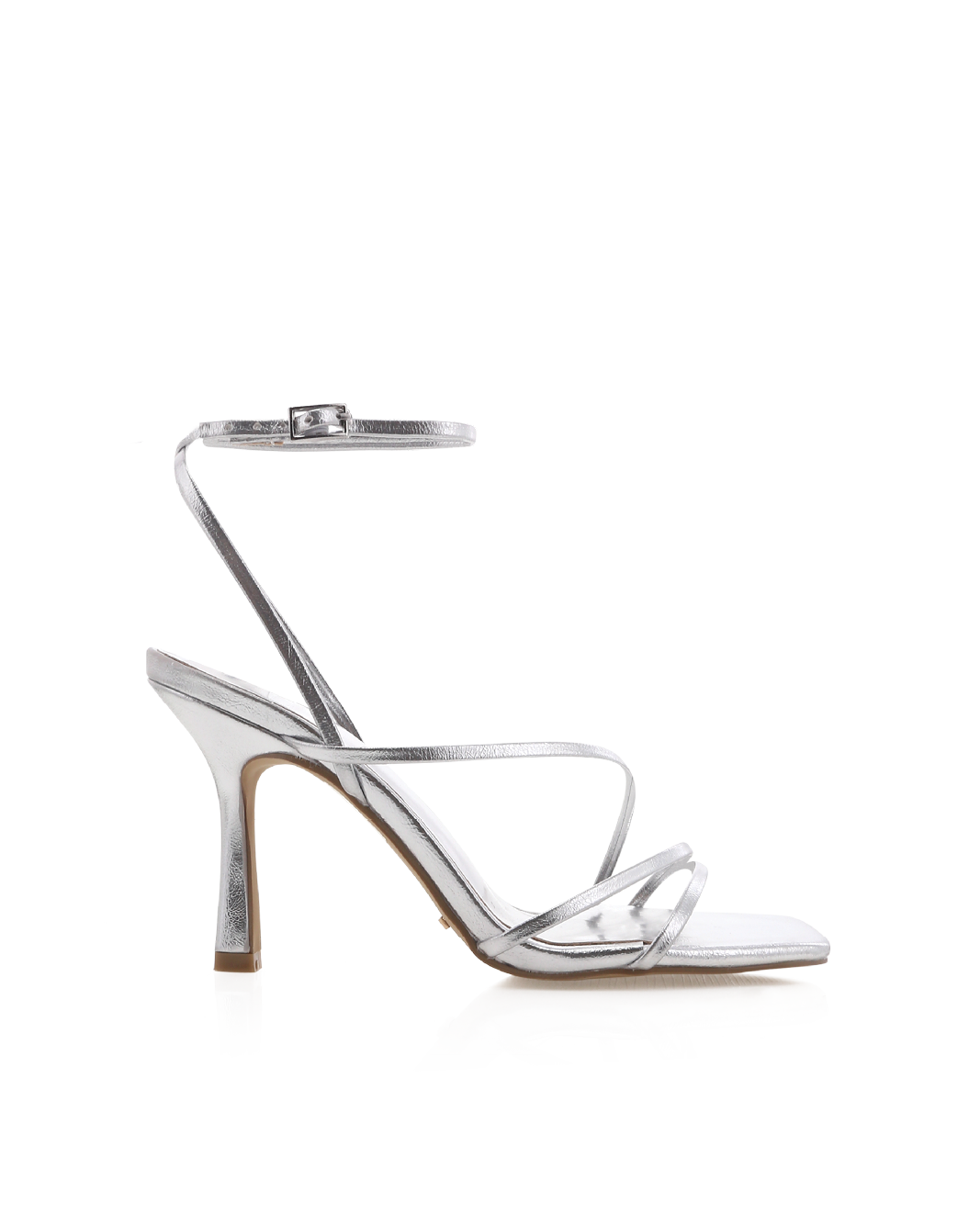 SYLVIA - SILVER METALLIC-Heels-Billini-BILLINI USA
