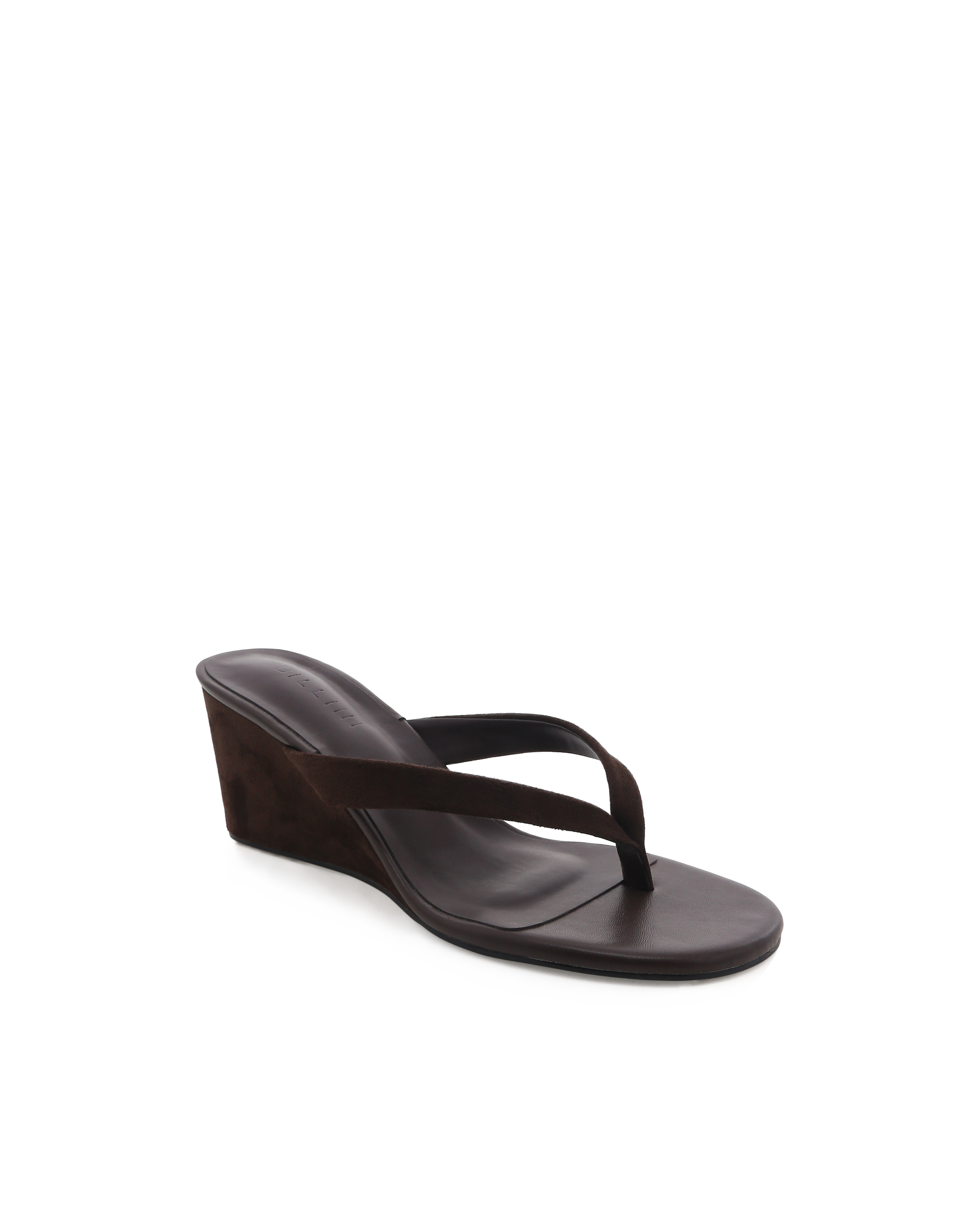 TAIKA - DARK CACAO SUEDE-Wedges-Billini-BILLINI USA