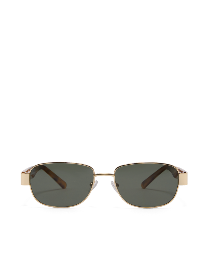 THE ADDISON - GOLD-HAVANA TORT-GREEN-SUNGLASSES-BANBE-BILLINI USA