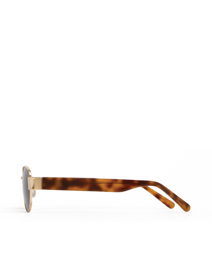 THE ADDISON - GOLD-HAVANA TORT-GREEN-SUNGLASSES-BANBE-BILLINI USA
