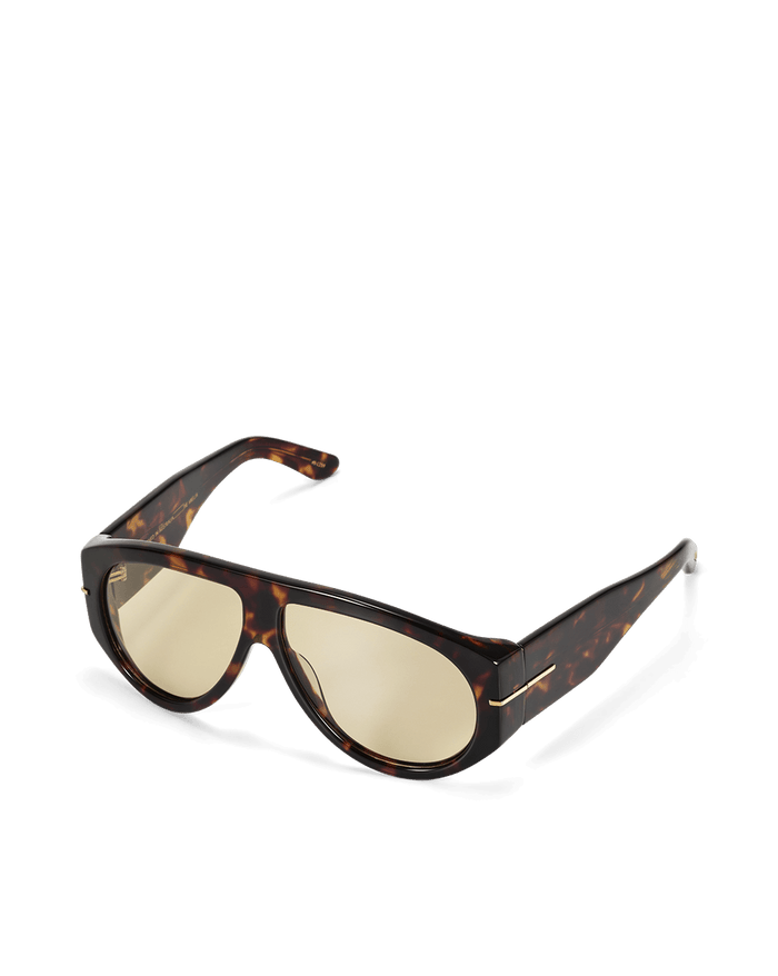THE AMELIA - DARK HAVANA TORT-DARK YELLOW-SUNGLASSES-BANBE-BILLINI USA