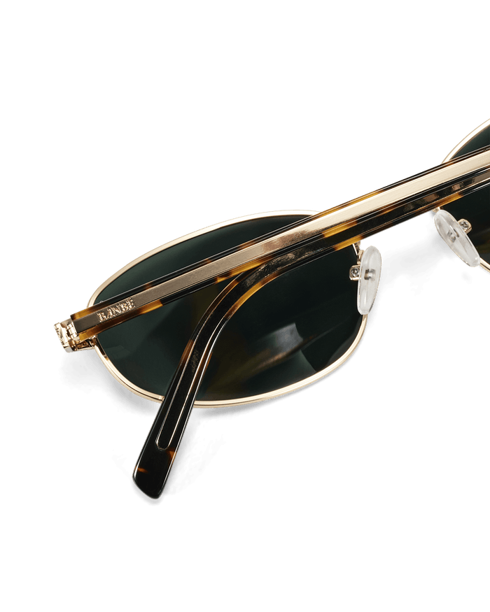THE ANGELINA - TORT-GREEN-SUNGLASSES-BANBE-BILLINI USA