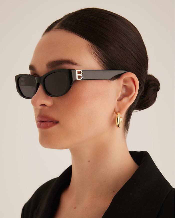 THE ARIANA - BLACK-BLACK-SUNGLASSES-BANBE-BILLINI USA