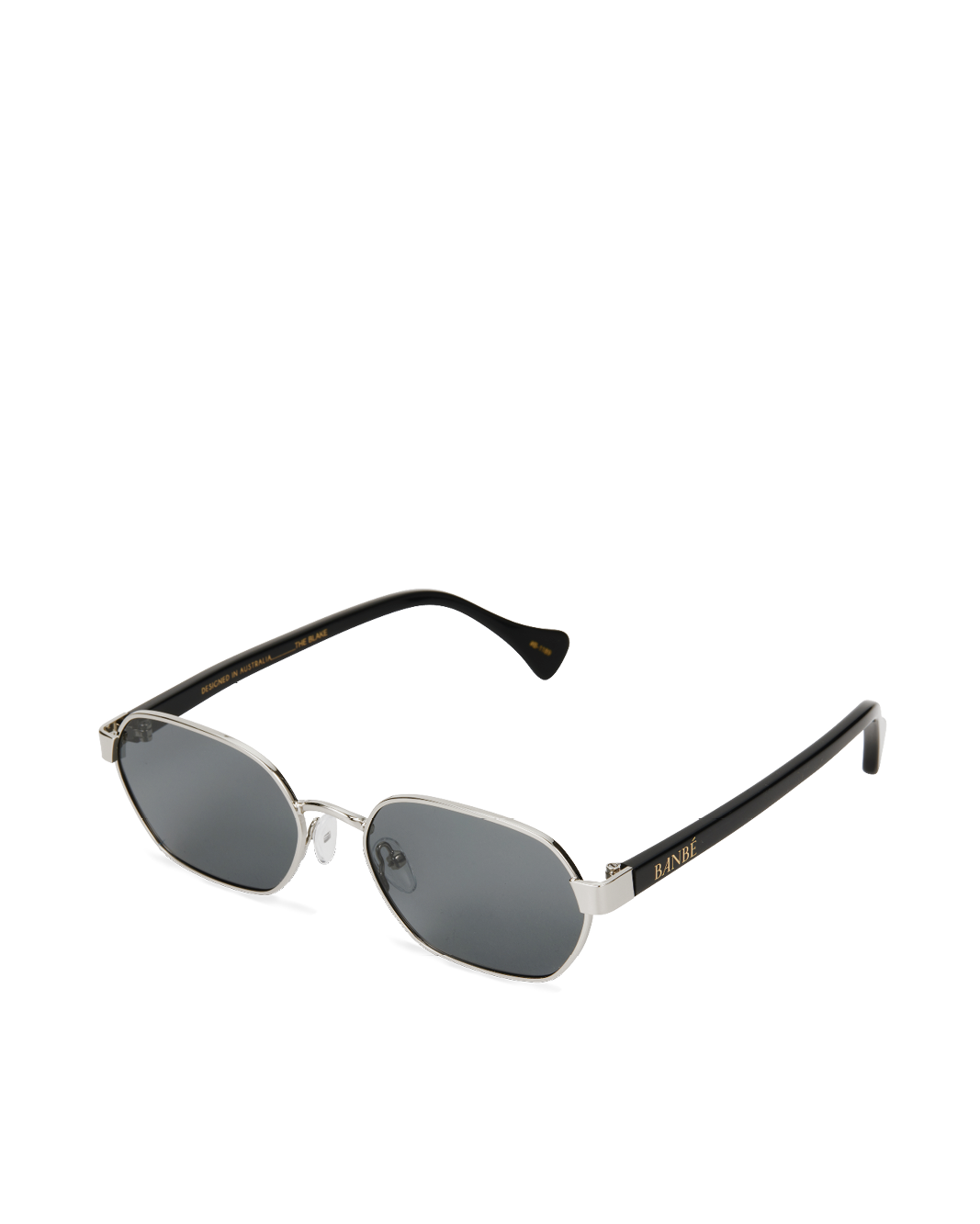 THE BLAKE - SILVER-SMOKE-SUNGLASSES-BANBE-BILLINI USA