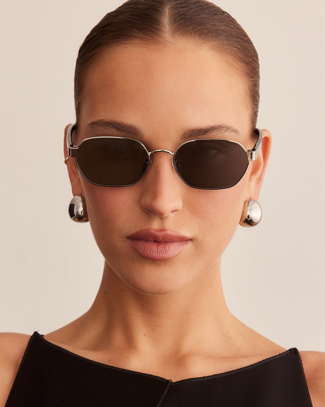 THE BLAKE - SILVER-SMOKE-SUNGLASSES-BANBE-BILLINI USA