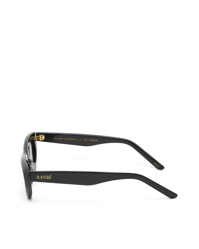 THE CAROLINE - BLACK-BLACK-SUNGLASSES-BANBE-O/S-BILLINI USA