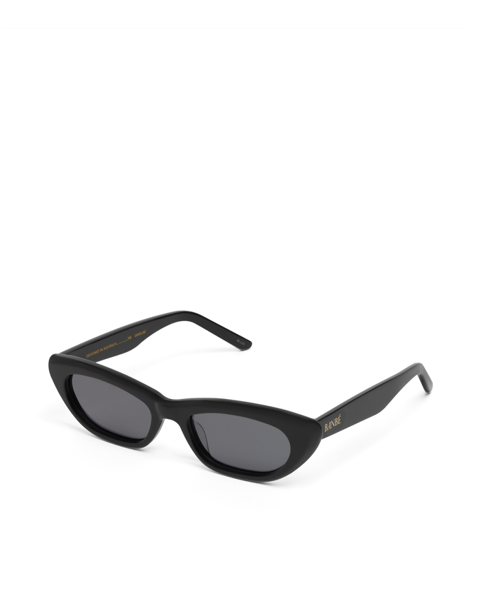 THE CAROLINE - BLACK-BLACK-SUNGLASSES-BANBE-O/S-BILLINI USA