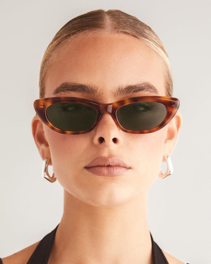 THE CAROLINE - HAZEL TORT-GREEN-SUNGLASSES-BANBE-O/S-BILLINI USA