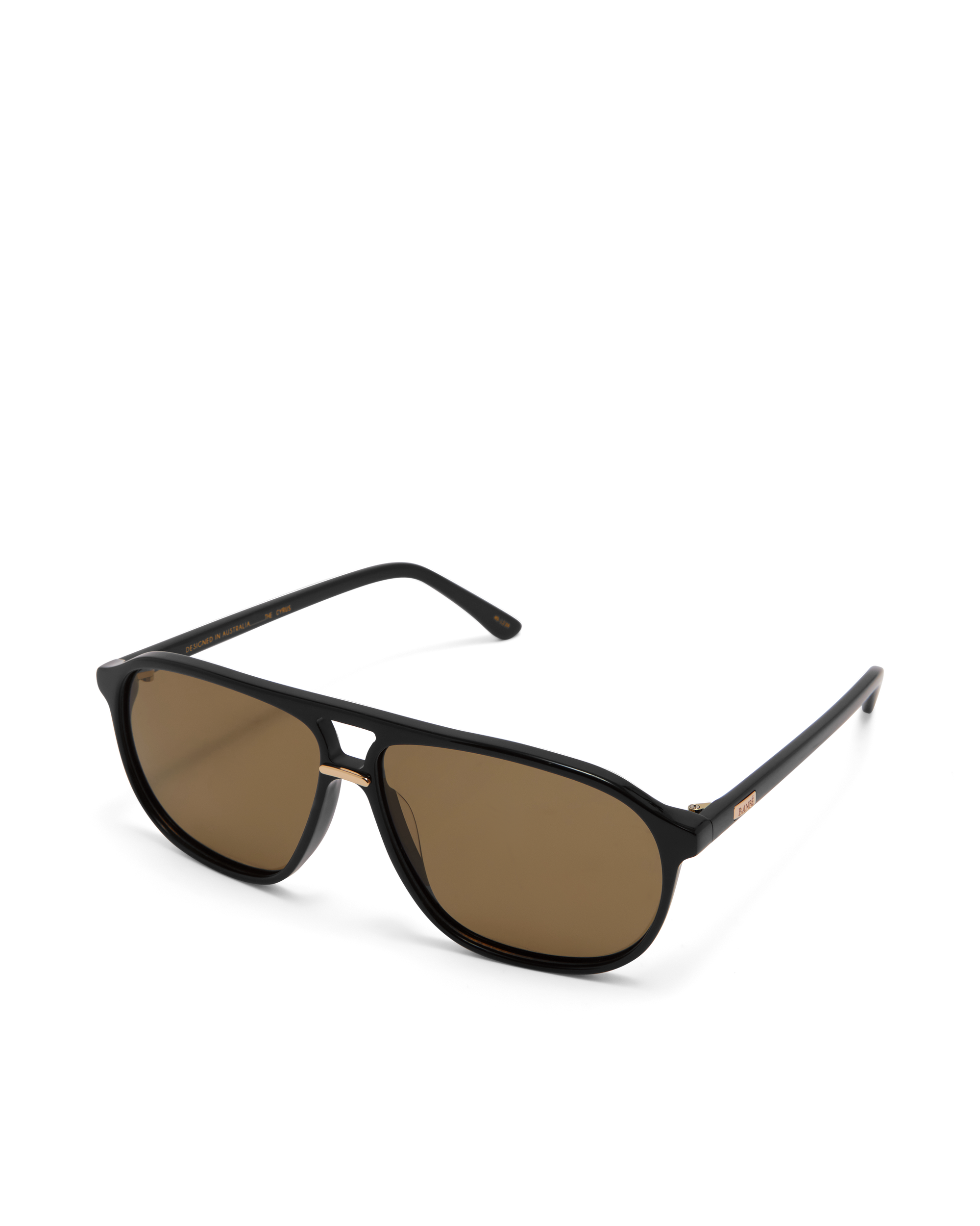 THE CYRUS - BLACK-CHOCOLATE-SUNGLASSES-BANBE-BILLINI USA