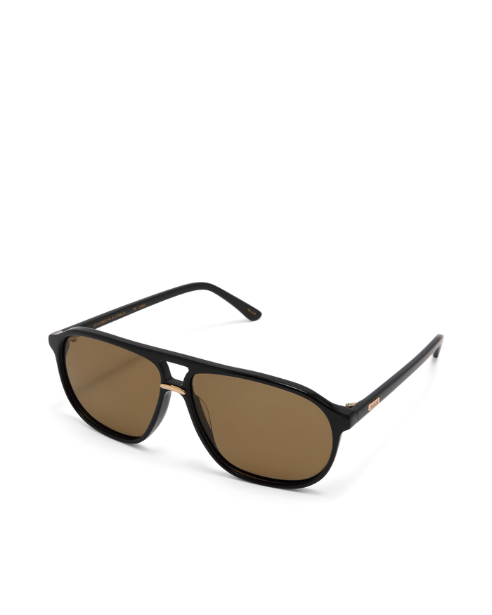 THE CYRUS - BLACK-CHOCOLATE-SUNGLASSES-BANBE-BILLINI USA