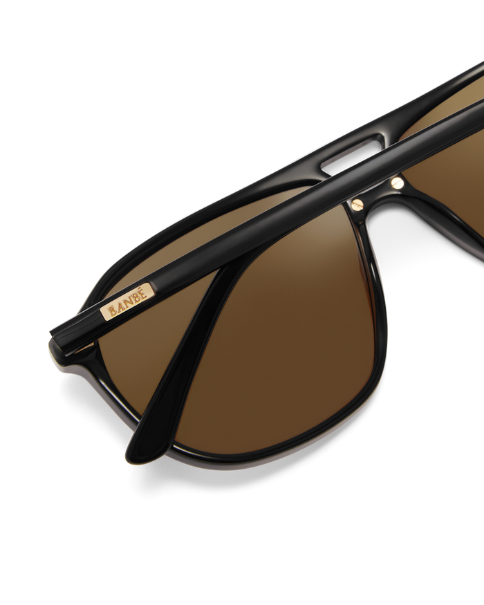 THE CYRUS - BLACK-CHOCOLATE-SUNGLASSES-BANBE-BILLINI USA