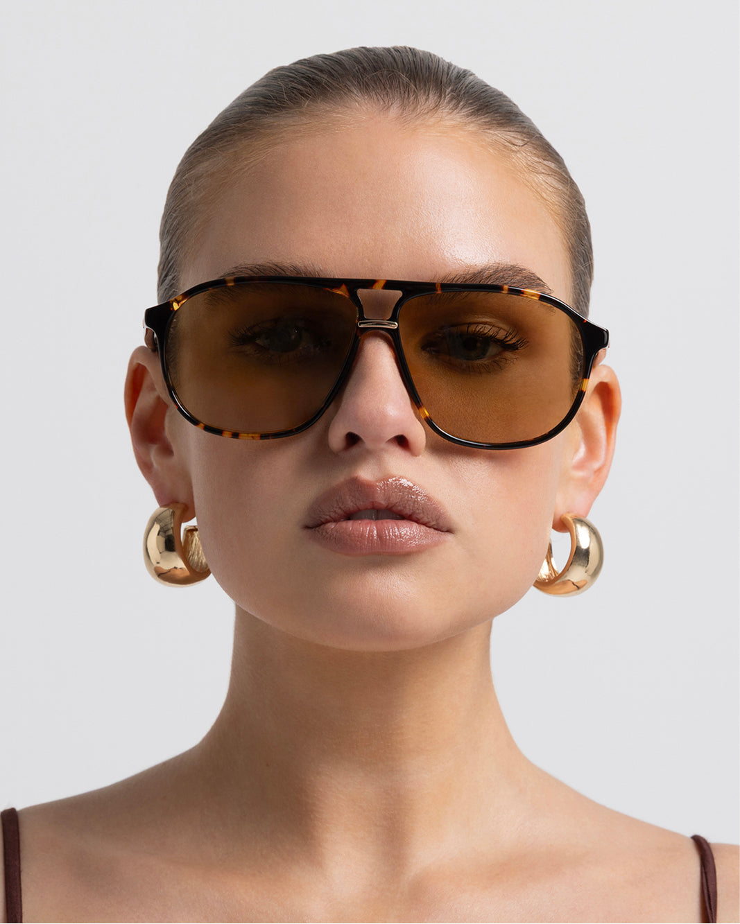 THE CYRUS - AMBER TORT-YELLOW-SUNGLASSES-BANBE-BILLINI USA