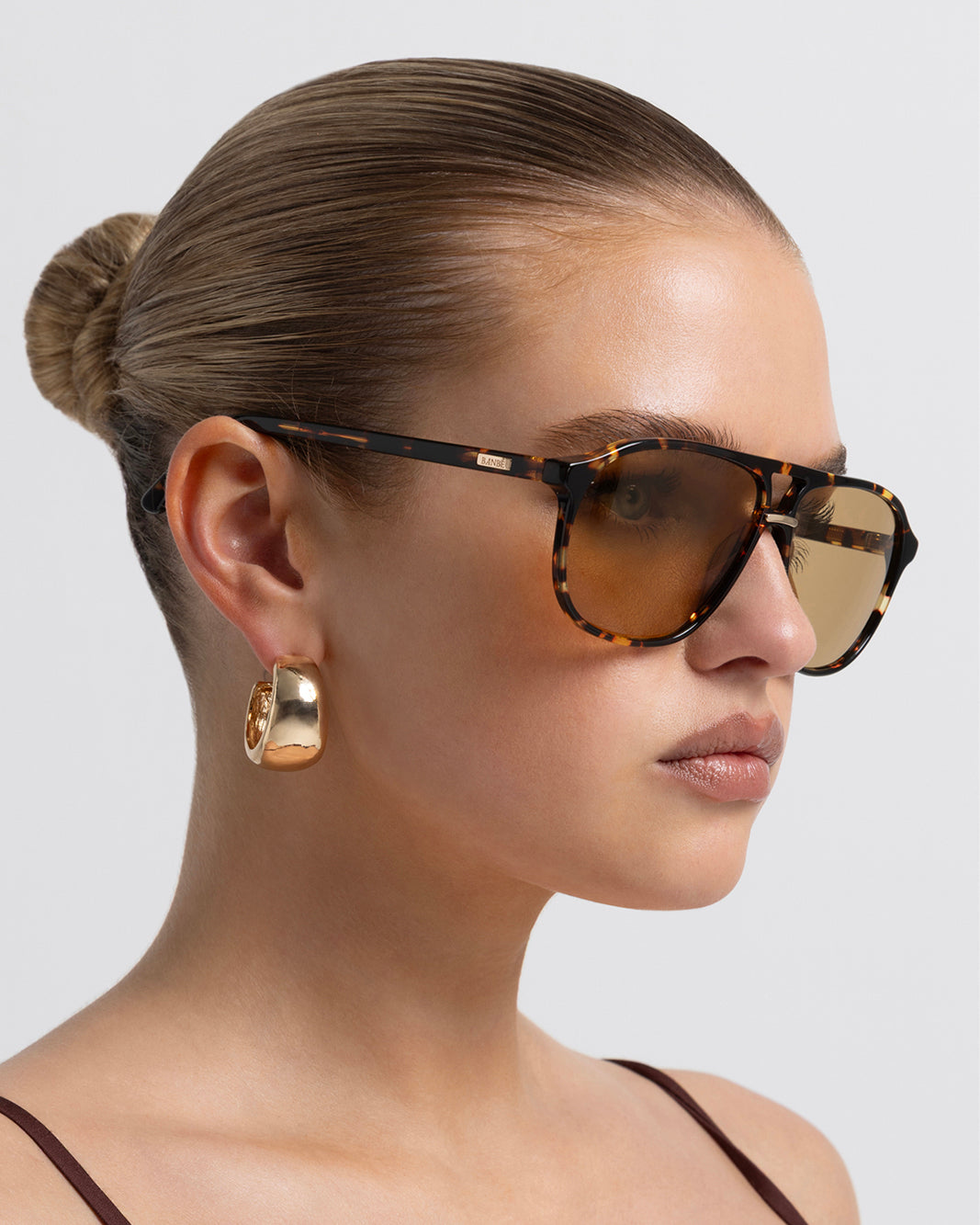 THE CYRUS - AMBER TORT-YELLOW-SUNGLASSES-BANBE-BILLINI USA
