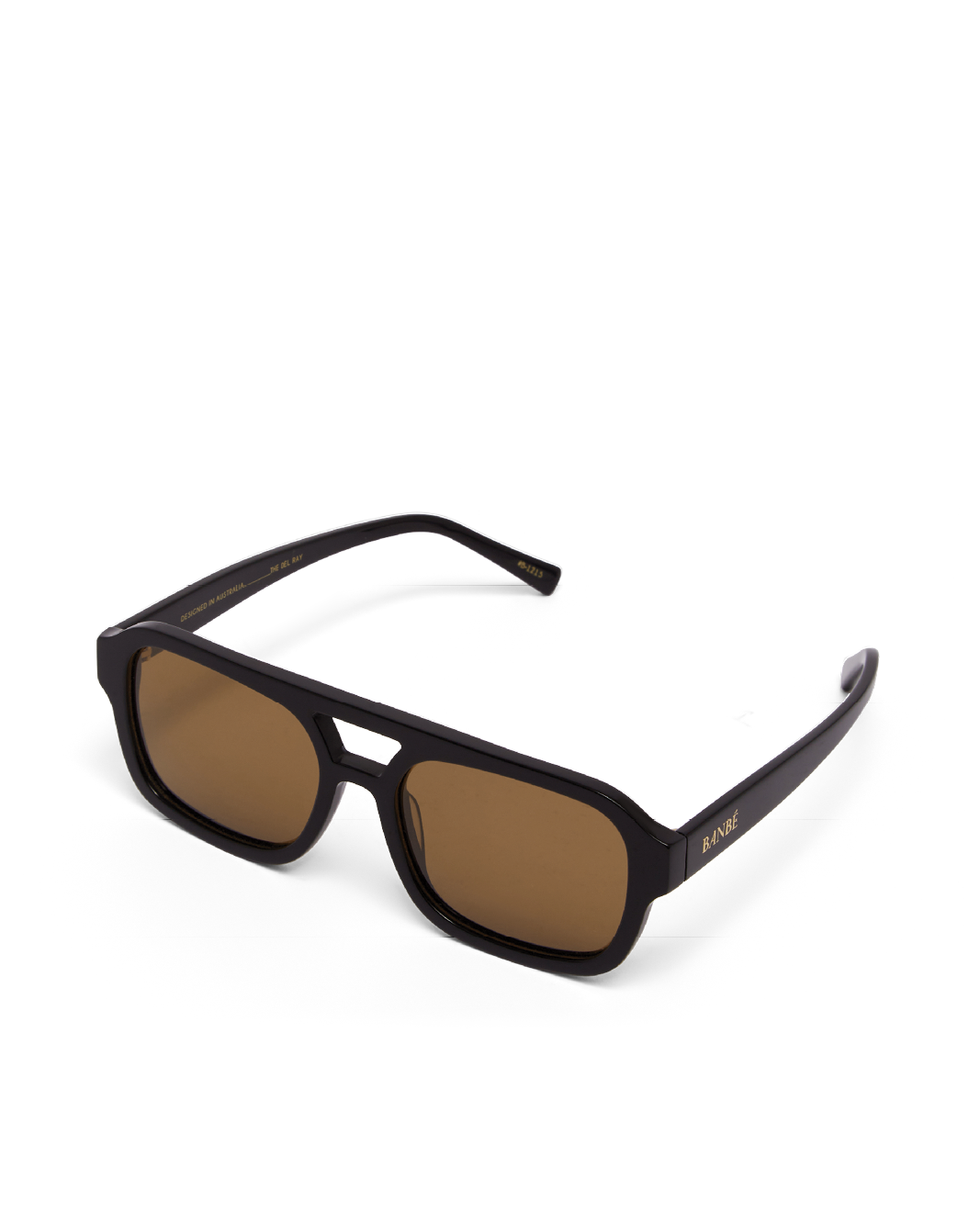 THE DEL RAY - BLACK-BROWN-SUNGLASSES-BANBE-BILLINI USA