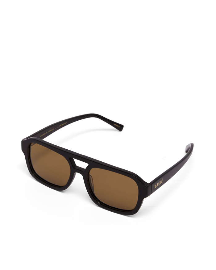 THE DEL RAY - BLACK-BROWN-SUNGLASSES-BANBE-BILLINI USA