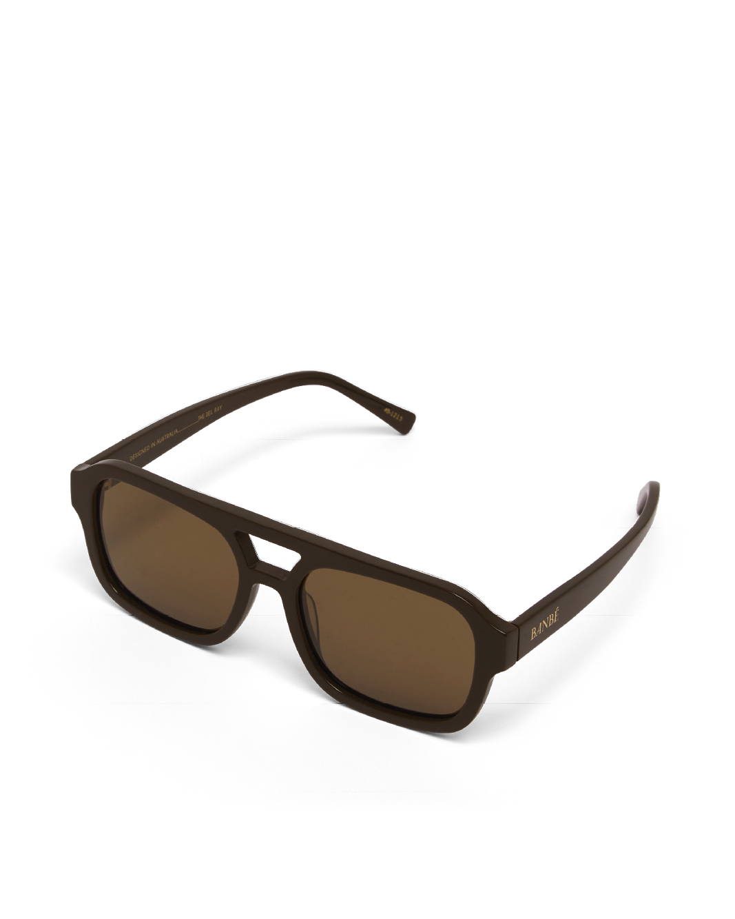 THE DEL RAY - DARK CHOCOLATE-DARK CHOCOLATE-SUNGLASSES-BANBE-BILLINI USA