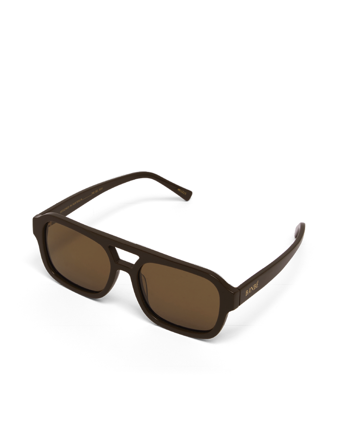 THE DEL RAY - DARK CHOCOLATE-DARK CHOCOLATE-SUNGLASSES-BANBE-BILLINI USA