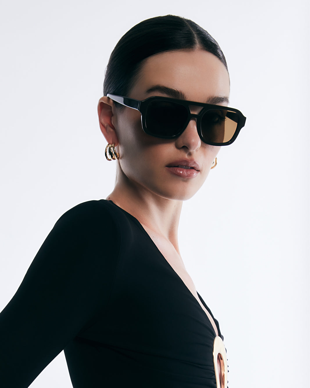 THE DEL RAY - DARK CHOCOLATE-DARK CHOCOLATE-SUNGLASSES-BANBE-BILLINI USA