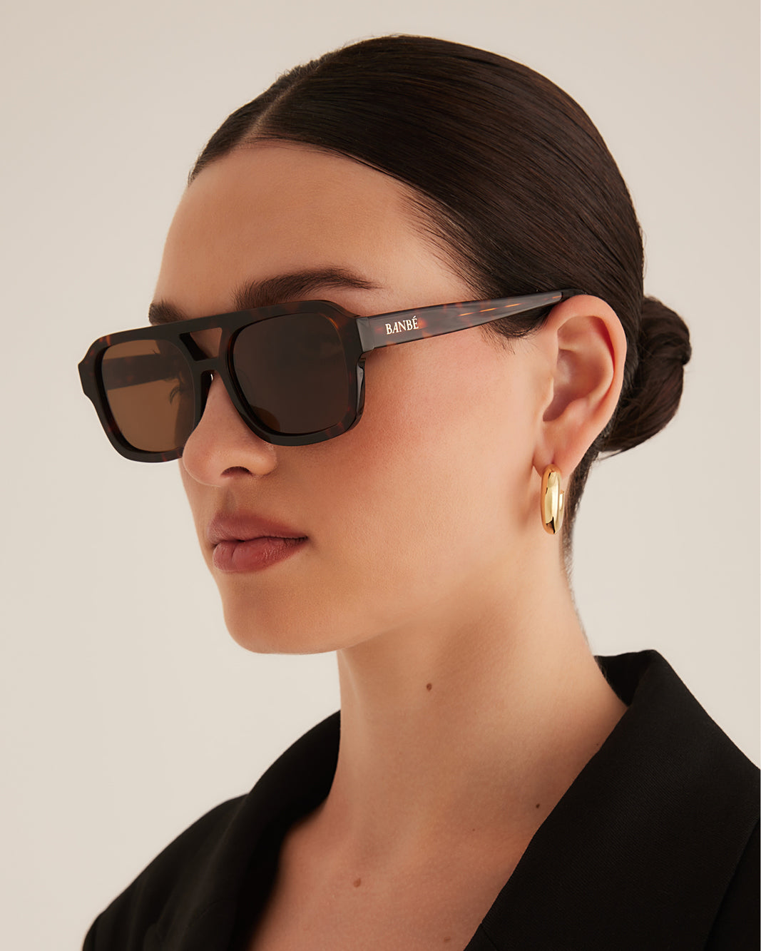 THE DEL RAY - HAVANA TORT-CHOCOLATE-SUNGLASSES-BANBE-BILLINI USA