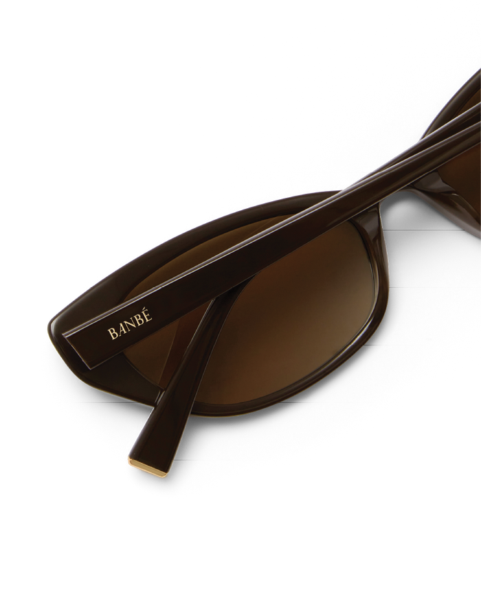 THE DEMI - DARK CACAO-ESPRESSO-SUNGLASSES-BANBE-BILLINI USA