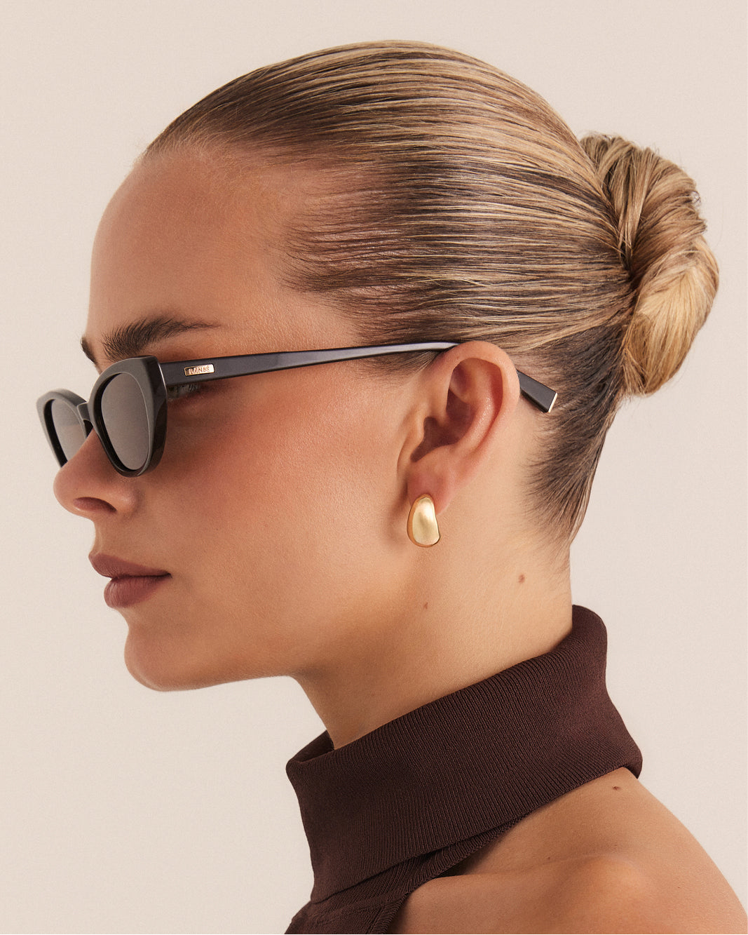 THE DEMI - DARK CACAO-ESPRESSO-SUNGLASSES-BANBE-BILLINI USA