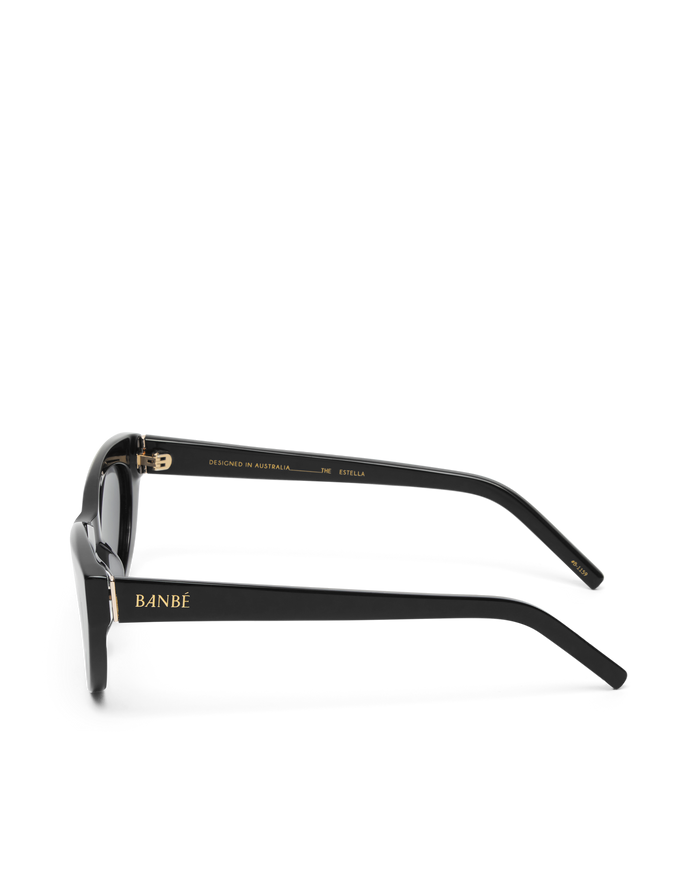 THE ESTELLA - BLACK-BLACK-SUNGLASSES-BANBE-O/S-BILLINI USA