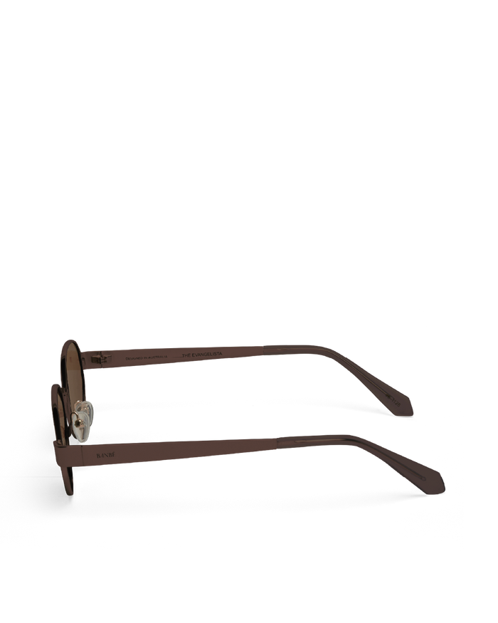 THE EVANGELISTA - BRONZE-DARK CHOCOLATE-SUNGLASSES-BANBE-BILLINI USA
