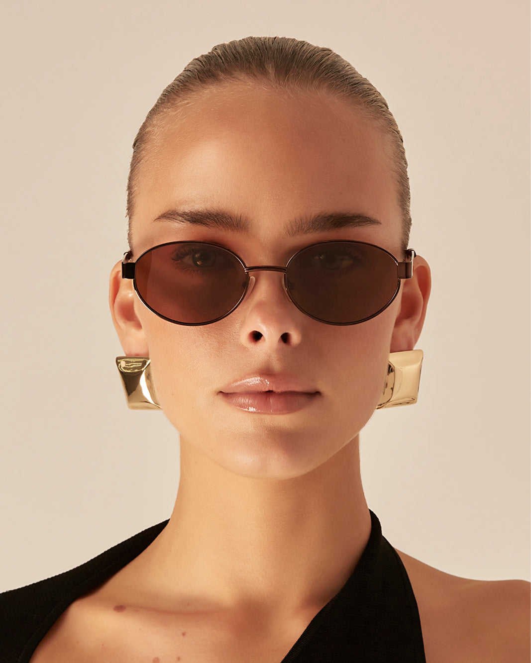 THE EVANGELISTA - BRONZE-DARK CHOCOLATE-SUNGLASSES-BANBE-BILLINI USA