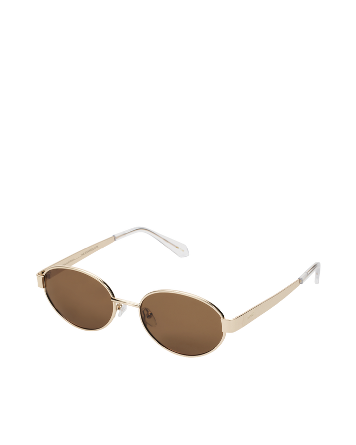 THE EVANGELISTA - GOLD-BROWN-SUNGLASSES-BANBE-O/S-BILLINI USA