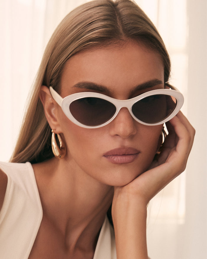 THE FERRAGNI - CREAM TORT-CREAM HONEY FADE-SUNGLASSES-BANBE-O/S-BILLINI USA