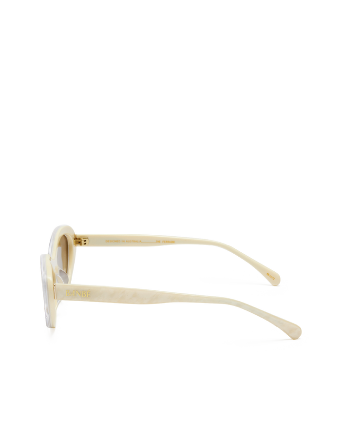THE FERRAGNI - CREAM TORT-CREAM HONEY FADE-SUNGLASSES-BANBE-O/S-BILLINI USA