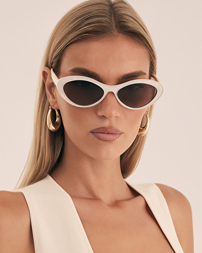 THE FERRAGNI - CREAM TORT-CREAM HONEY FADE-SUNGLASSES-BANBE-O/S-BILLINI USA