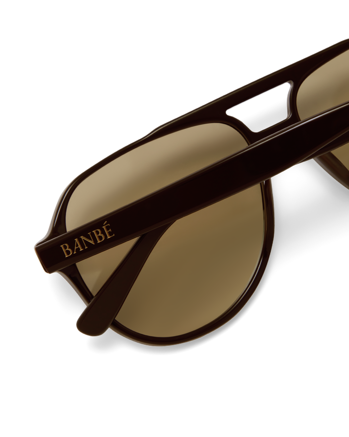 THE FLORENCE - CHOC-BEIGE-SUNGLASSES-BANBE-BILLINI USA