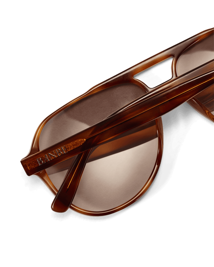 THE FLORENCE - DEEP AMBER-ROSE-SUNGLASSES-BANBE-BILLINI USA