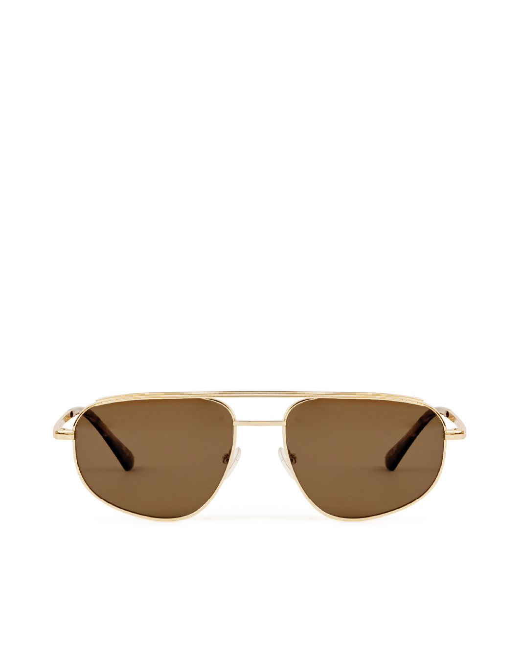 THE HALLE - GOLD-BROWN-SUNGLASSES-BANBE-O/S-BILLINI USA